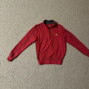 Masters Kids Red Long Sleeve Quarter Zip. Great condition!